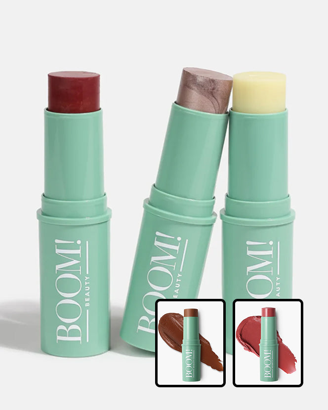 Boomstick Trio plus Boomstick Bronze and Rose Nude Bundle